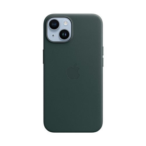 Apple MPP53 iPhone 14 Leather Case with MagSafe - Forest Green