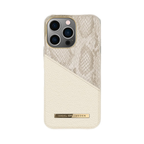 Ideal of Sweden Apple iPhone 13 Pro Atelier Case Pearl Python