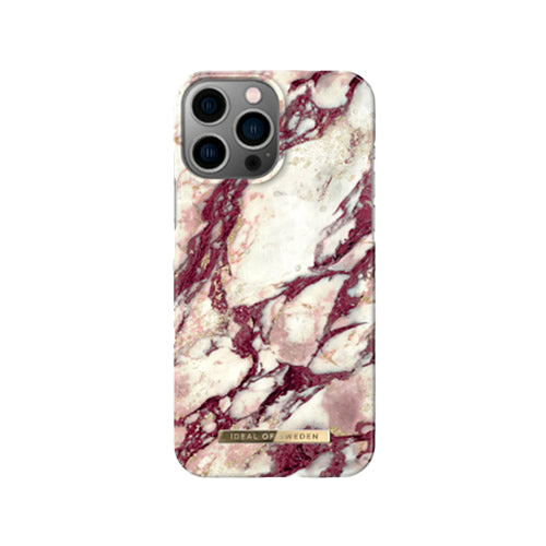 Ideal of Sweden iPhone 13 Fashion Case Calcatta Ruby Marble
