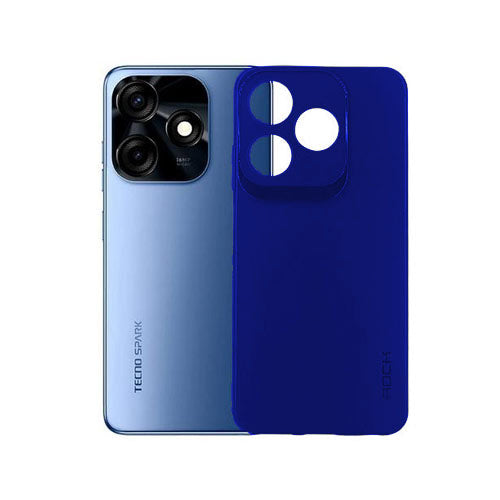 Tecno Spark 10C Silicone Case - Blue