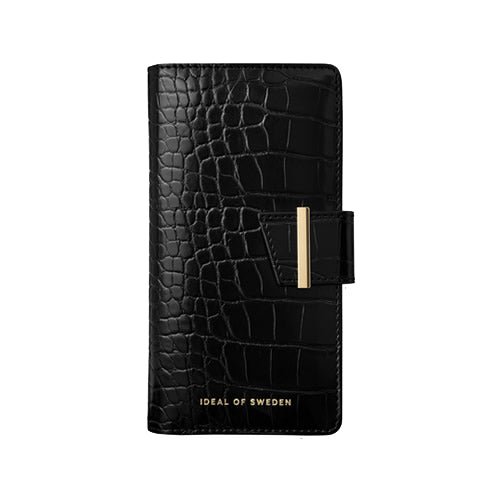 Apple iPhone 13 Pro Max Cora Wallet Jet Black Croco