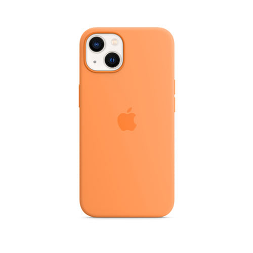 Apple MM243 iPhone 13 Silicone Case with MagSafe – Marigold