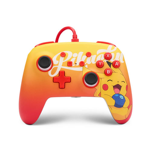 Nintendo Switch Pokemon Wired Controller Oran Berry Pikachu