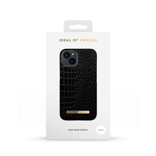 Ideal of Sweden iPhone 13 Pro Atelier Case Neo Noir Croco